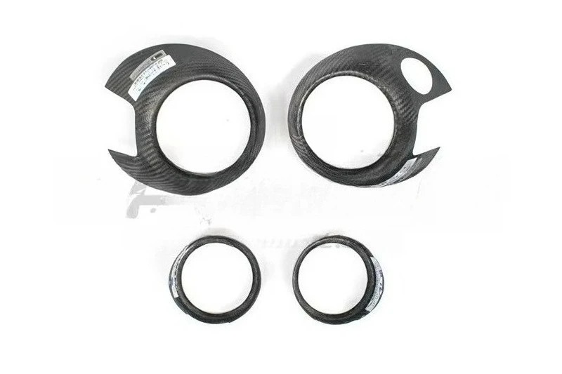 Trade Assurance Dry Carbon Fiber Interior Trim Fit For 2006-2013 Mini R55 R56 R57 R58 R59 LHD Inner Door Speaker Housing Cover